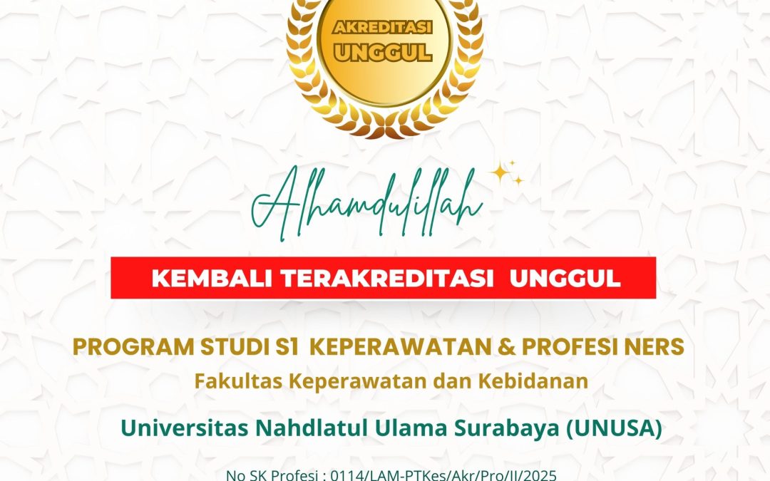 Selamat Prodi S1 Keperawatan Mendapat Predikat Unggul