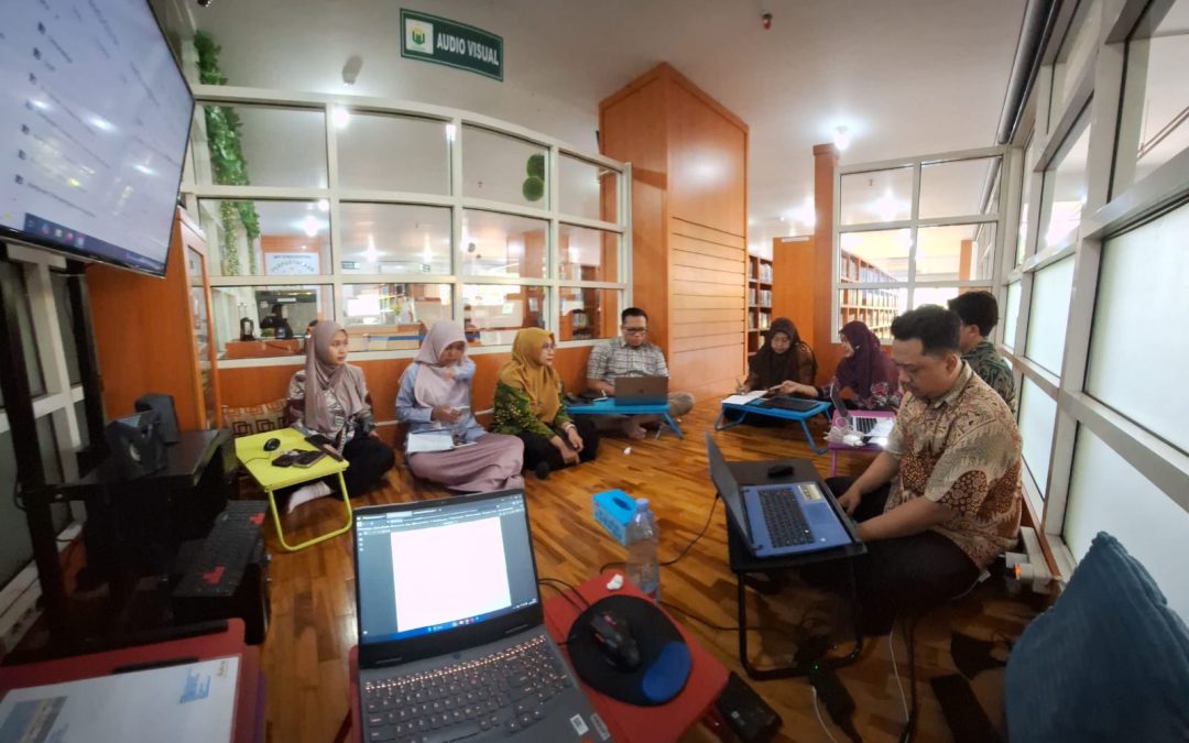 Monev Persiapan Upload Dokumen Akreditasi Perpustakaan