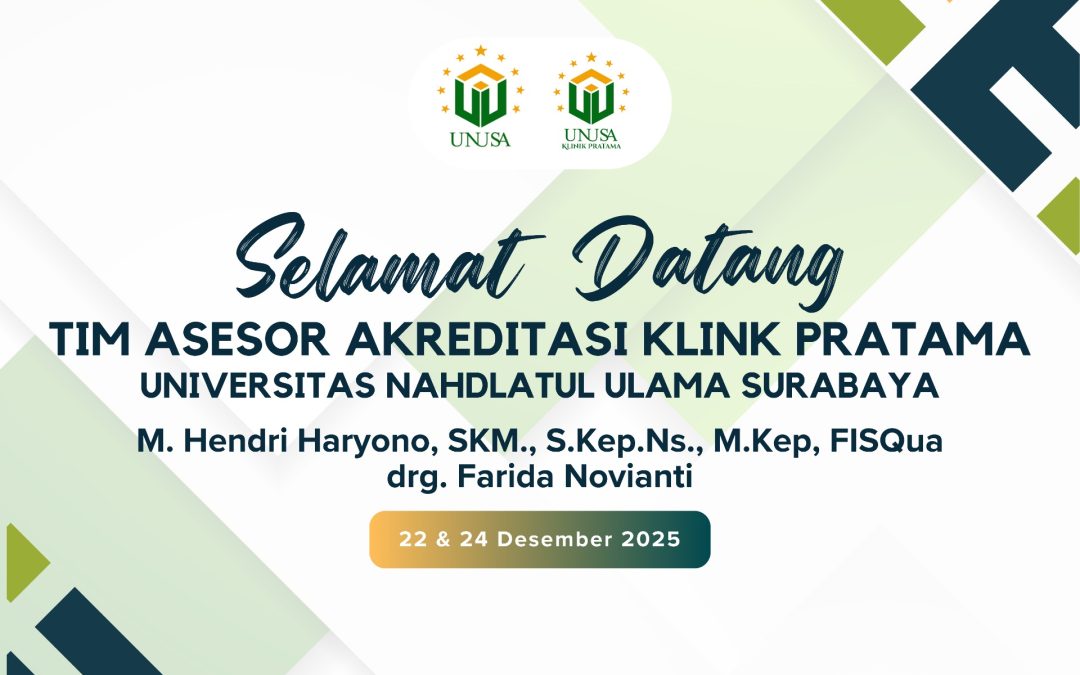 Klinik Pratama UNUSA Jalani Asesmen Akreditasi, Dilaksanakan Hybrid