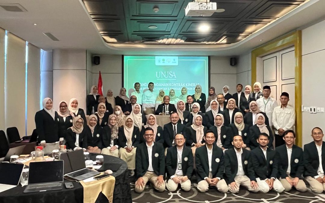 UNUSA Gelar Penandatanganan Kontrak Kinerja dan Rencana Kegiatan & Anggaran Tahun 2026